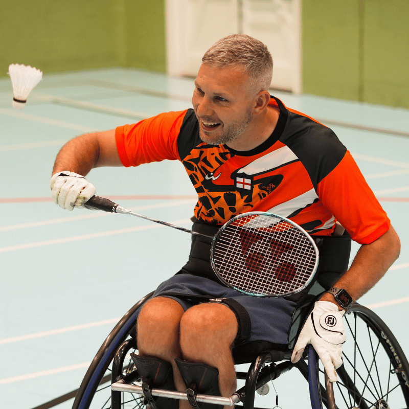WOVN x David Follett Parabadminton