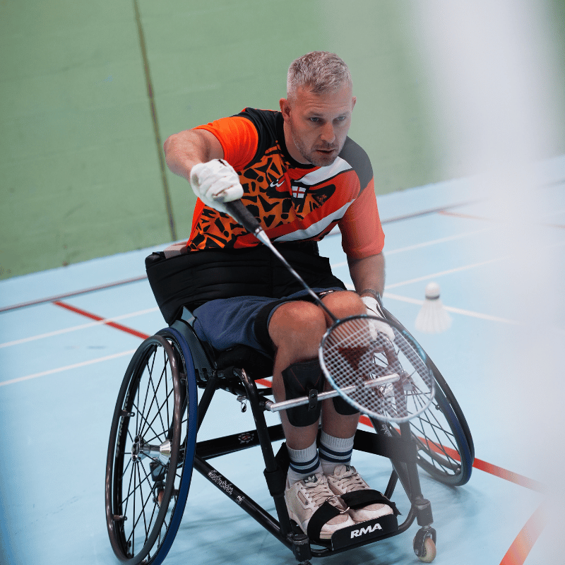 WOVN x David Follett Parabadminton