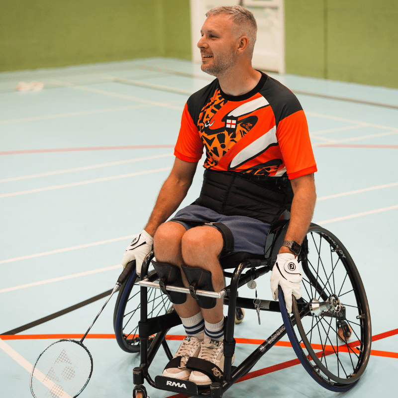 WOVN x David Follett Parabadminton